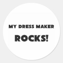 MY Dress Maker ROCKS! Stickers