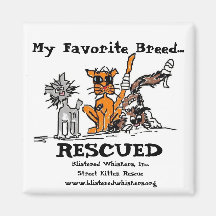 My Favourite Breed..., RESCUED, Magnets