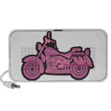 My First Pink Motorcycle Mp3 Speaker