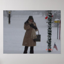 My first snow storm posters