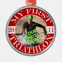 My First Triathlon - 2011 Christmas Ornaments