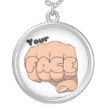 My Fist your Face Personalised Necklace
