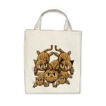 My Full House - Ultra Cute Anime Leopard Kitty Canvas Bag