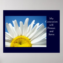 My Generation will Protect and Serve art print
