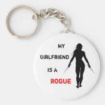 My Girlfriend is a Rogue Keychains