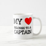 My Heart Belongs To A CAPTAIN Mug