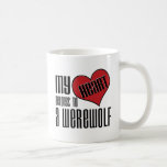 My Heart Belongs To A Werewolf Coffee Mug