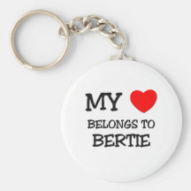 My Heart Belongs To BERTIE Keychain