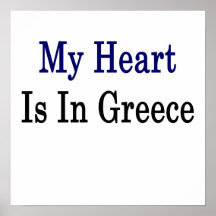 My Heart Is In Greece Posters