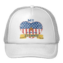 My Heart is on the Stennis Trucker Hat