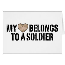 My Heart Soldier Card