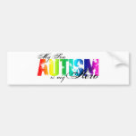 My Hero  My Son - Autism Bumper Stickers