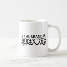 My Husband Is Awesome Coffee Mug