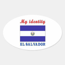 My Identity El Salvador Sticker