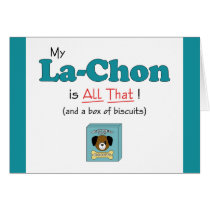 My La-Chon is All That! cards