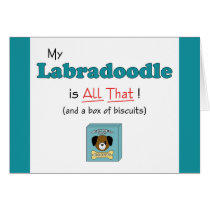 My Labradoodle is All That! cards