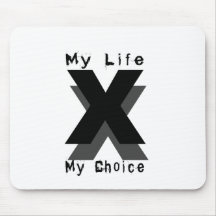 my life my choice mouse pad