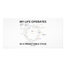My Life Operates In A Predictable Cycle (Krebs) Photo Card Template