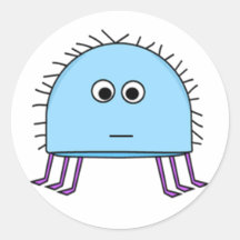 My Little Blue Bug Sticker