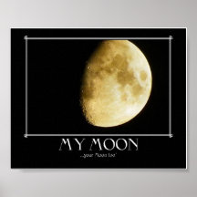 MY Moon Poster