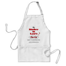 My Mother in Law's =7.9 0n the Richter Scale. Aprons