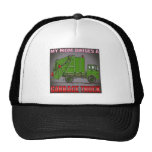 My Mum Drives A Garbage Truck Green Hat
