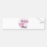 My Mum Fight Like A Girl Distressed Bumper Stickers