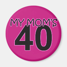 My Mum's 40 Magnets