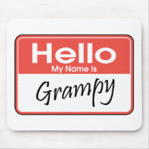 My Name is Grampy Mouse Mats