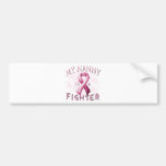 My Nanny is a Fighter Pink Bumper Sticker