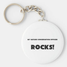 MY Nature Conservation Officer ROCKS! Key Chains