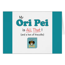 My Ori Pei is All That! cards