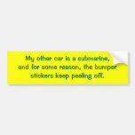 my-other-car-30 bumper sticker