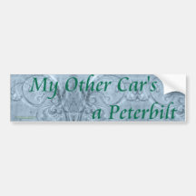 My_Other_Car_Peterbilt_Bumper_Sticker Bumper Stickers