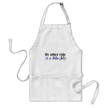 My Other Ride Is A Bike Aprons