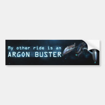 My other ride is an Argon Buster Bumper Sticker