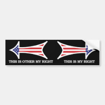My Other Right bumper sticker