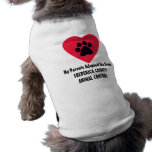 My Parents Adopted Me From Frederick Cty Dog Shirt