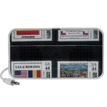 "My personalized stamps" p3,by zazzle.com/dorinco* Mp3 Speakers