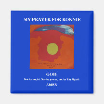 MY PRAYER FOR RONNIE REFRIGERATOR MAGNET