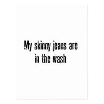 my skinny jeans post card