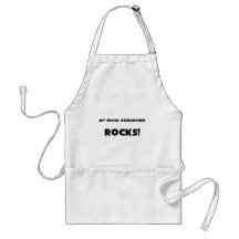 MY Social Researcher ROCKS! Aprons