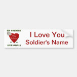 My Soldier, My Valentine Bumper Stickers