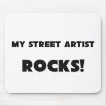MY Street Artist ROCKS! Mouse Pad