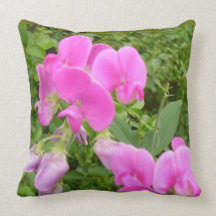 "My Sweet Pea" Throw Pillows