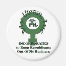 My Uterus, Inc Magnets