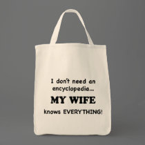 My Wife Knows Everything bags