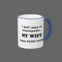 My Wife Knows Everything mugs