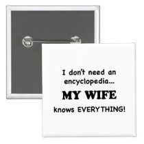 My Wife Knows Everything buttons