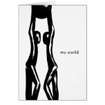 my world greeting cards